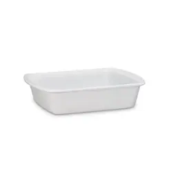 Forma Para Pão de Cerâmica Branco