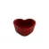 Ramequim de Cerâmica Coração Vermelho
