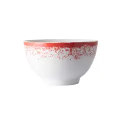 Bowl Porcelana Schmidt - Dec. Nevoa Vermelho 2429