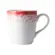 Caneca Porcelana Schmidt - Dec. Nevoa Vermelho 2429