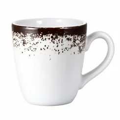 Caneca Porcelana Schmidt - Dec. Nevoa Preto 2431