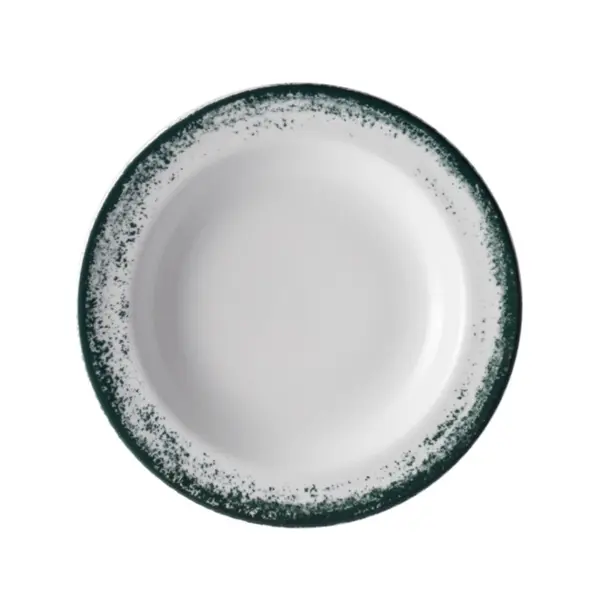 Prato Fundo Porcelana Schmidt - Dec. Nevoa Verde 2432