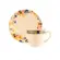 Xicara Chá com Pires Porcelana Schmidt - Dec. Étnico R002