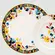 Aparelho Jantar e Chá 30 Peças Porcelana Schmidt - Dec. Étnico R002