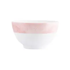 Bowl Porcelana Schmidt - Dec. Cromo Rosa 2447