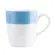 Caneca Porcelana Schmidt - Dec. Cromo Azul 2446