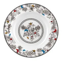 Prato Fundo Porcelana Schmidt - Dec. Viveiro 2440