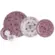 Aparelho Jantar e Chá 30 Peças Porcelana Schmidt - Dec. Lavanda 2441