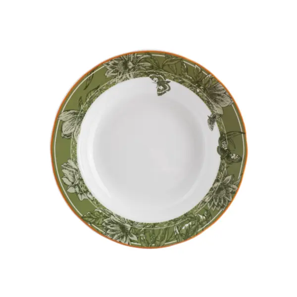Prato Fundo Porcelana Schmidt - Dec. Floresta 2438