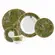 Aparelho Jantar e Chá 30 Peças Porcelana Schmidt - Dec. Floresta 2438