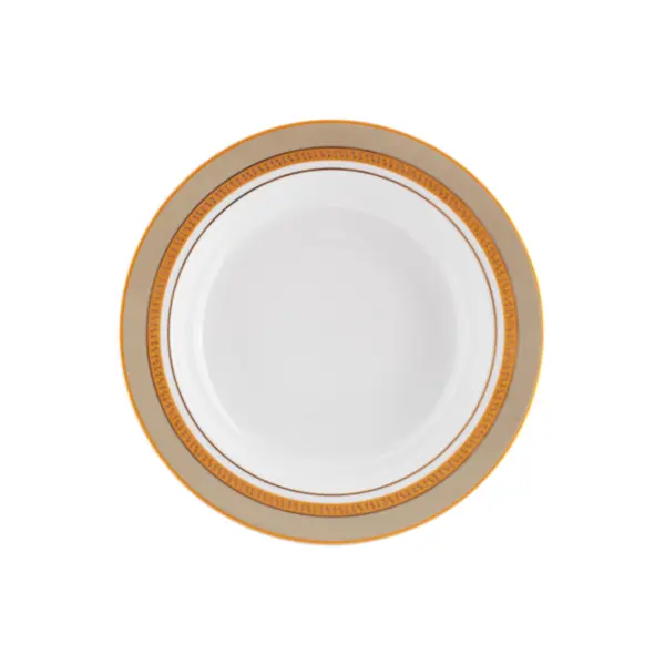 Prato Fundo Porcelana Schmidt - Dec. Topazio Imperial 2442
