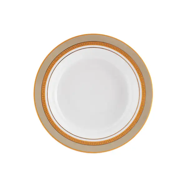 Prato Fundo Porcelana Schmidt - Dec. Topazio Imperial 2442