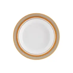 Prato Fundo Porcelana Schmidt - Dec. Topazio Imperial 2442