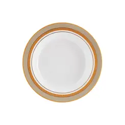 Prato Fundo Porcelana Schmidt - Dec. Topazio Imperial 2442