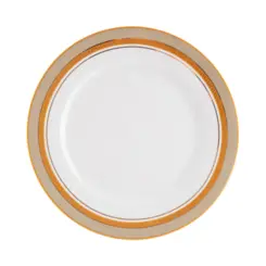 Prato Raso Porcelana Schmidt - Dec. Topazio Imperial 2442