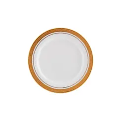 Prato Sobremesa Porcelana Schmidt - Dec. Turmalina Cinza 2443