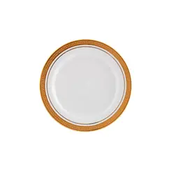 Prato Sobremesa Porcelana Schmidt - Dec. Turmalina Cinza 2443