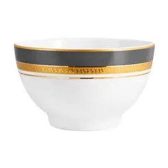 Bowl Porcelana Schmidt - Dec. Turmalina Cinza 2443