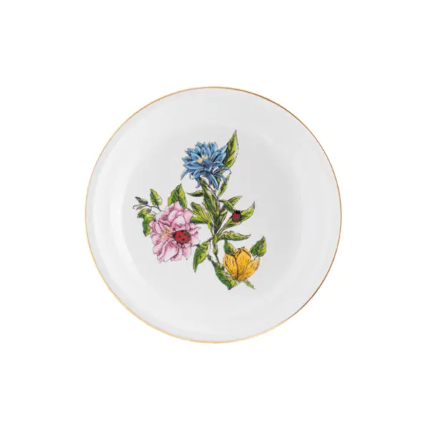 Prato Fundo Porcelana Schmidt - Dec. Hippie Chic 2439