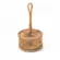 Porta Talheres Redondo Bamboo 28cm - Copa & Cia