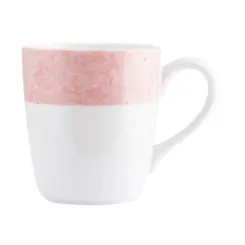Caneca Porcelana Schmidt - Dec. Cromo Rosa 2447