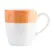 Caneca Porcelana Schmidt - Dec. Cromo Laranja 2448