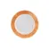 Prato Sobremesa Porcelana Schmidt - Mod. Cromo Laranja 2448