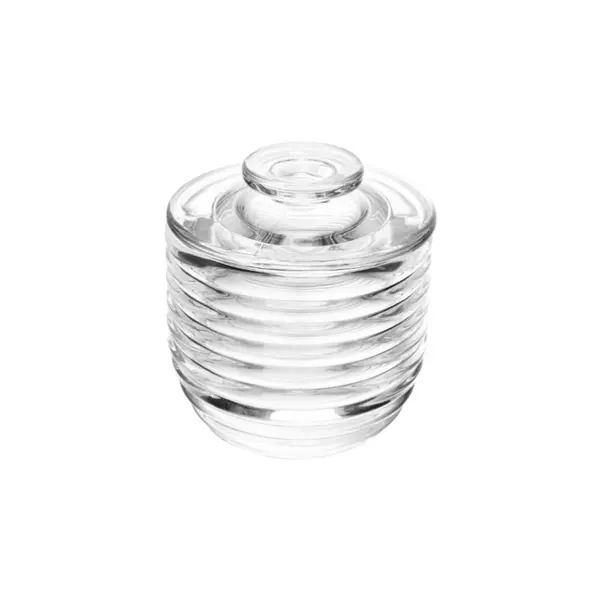 Manteigueira Francesa de Vidro Colmeia 9.5cm - Lyor