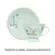 Xicara Chá Com Pires 200ml Porcelana Schmidt - Dec. Elsa E651 2° LINHA