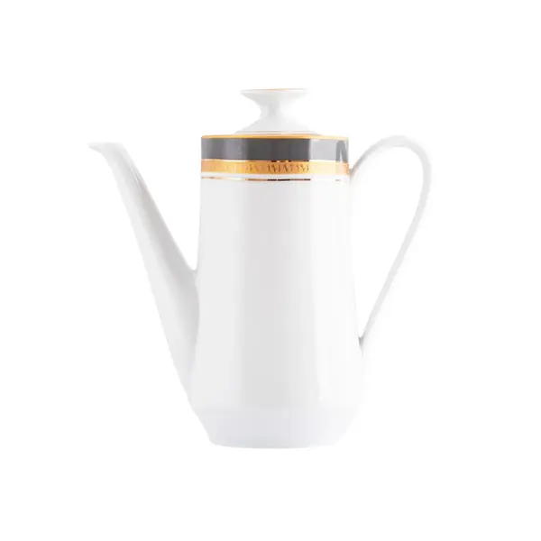 Cafeteira Porcelana Schmidt - Dec. Turmalina Cinza 2443