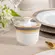 Açucareiro Porcelana Schmidt - Dec. Turmalina Cinza 2443