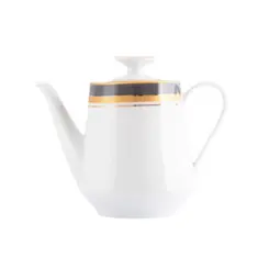 Bule Porcelana Schmidt - Dec. Turmalina Cinza 2443