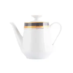 Bule Porcelana Schmidt - Dec. Turmalina Cinza 2443