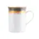 Caneca Porcelana Schmidt - Dec. Turmalina Cnza 2443