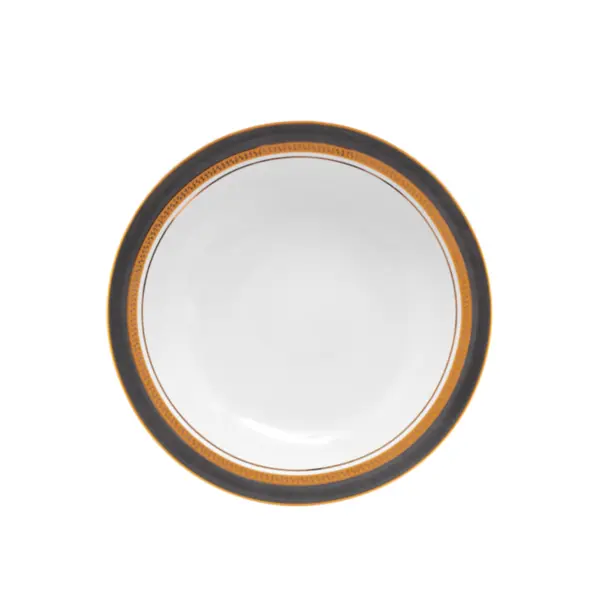 Saladeira Porcelana Schmidt - Dec. Turmalina Cinza 2443