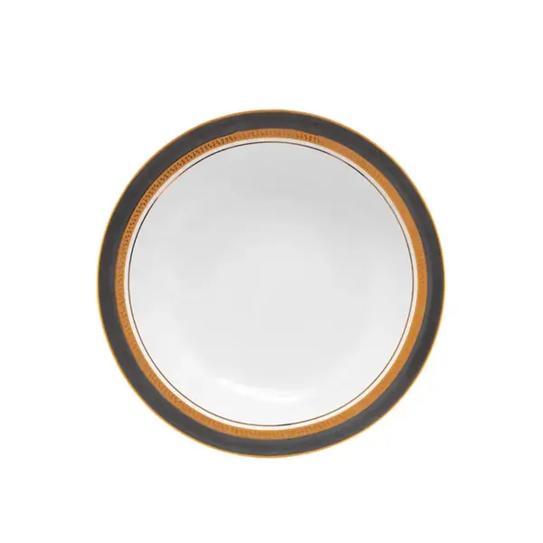 Saladeira Porcelana Schmidt - Dec. Turmalina Cinza 2443
