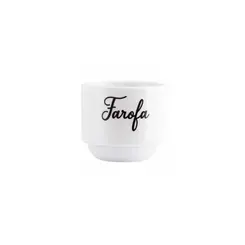 Pote para Farofa Porcelana Schmidt - Dec. Churrasco 2435