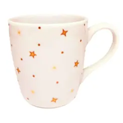 Caneca Porcelana Schmidt - Dec. Estrela Natal N002