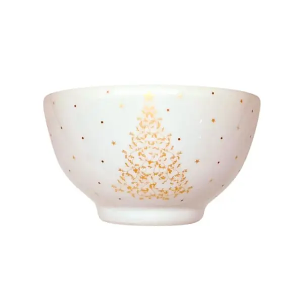 Bowl Porcelana Schmidt - Dec. Pinheiro Natal N003