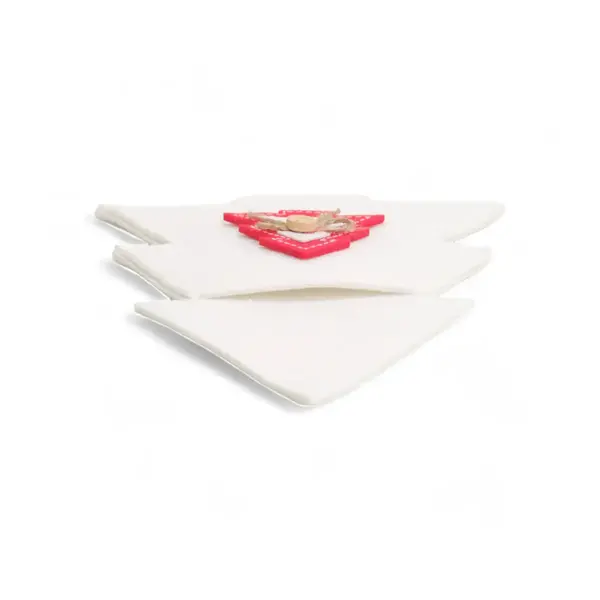 Porta Talher Feltro Arvore 23cm - Cromus
