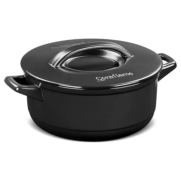 Panela De Cerâmica Ceraflame Duo+ Preto
