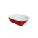 Travessa de Cerâmica Gusto Vermelho/Branco