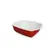 Travessa de Cerâmica Gusto Vermelho/Branco