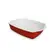 Travessa Gusto de Cerâmica Vermelho/Branco