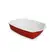 Travessa Gusto de Cerâmica Vermelho/Branco