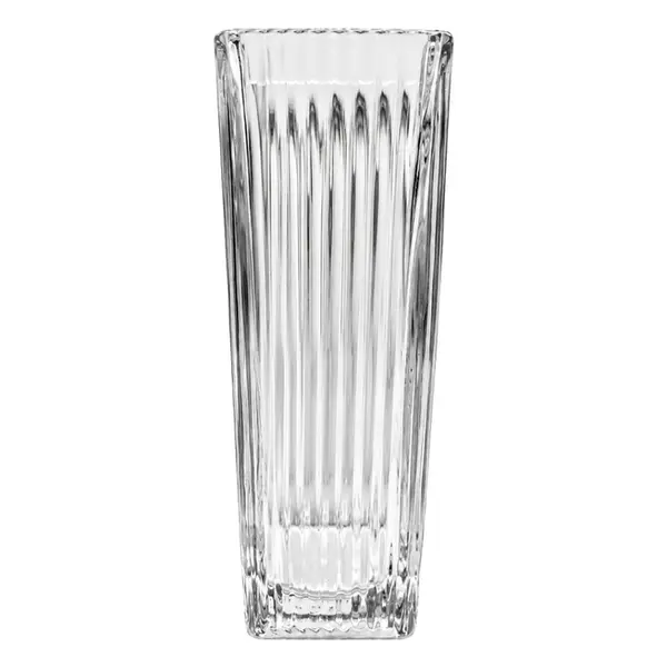 Vaso Alto de Vidro Decorativo Lines