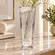 Vaso Alto de Vidro Decorativo Lines