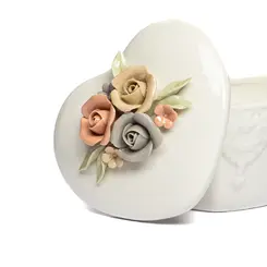 Porta Joias De Ceramica 8,5cm - Ponto da Porcelana