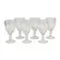 Conjunto 6 Taças De Vidro 8x16,2cm - Ponto da Porcelana