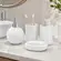 Kit De Banheiro De Ceramica 4 Peças - Ponto da Porcelana